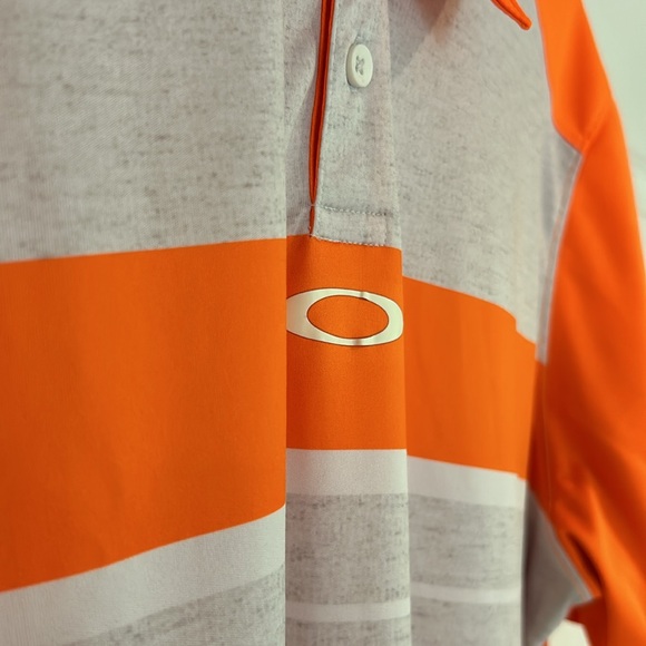 Oakley Orange men’s polo - Picture 4 of 7